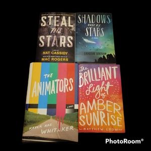 4 Book Bundle - The Brilliant Light of Amber Sunrise, The Animators & More
